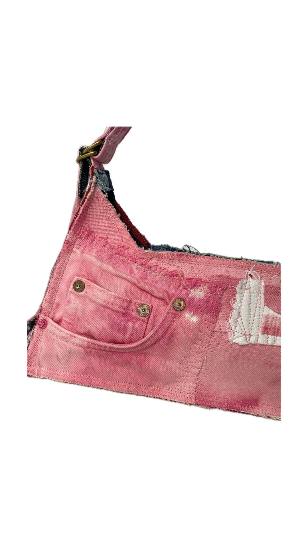 Baguette Bag Pink denim
