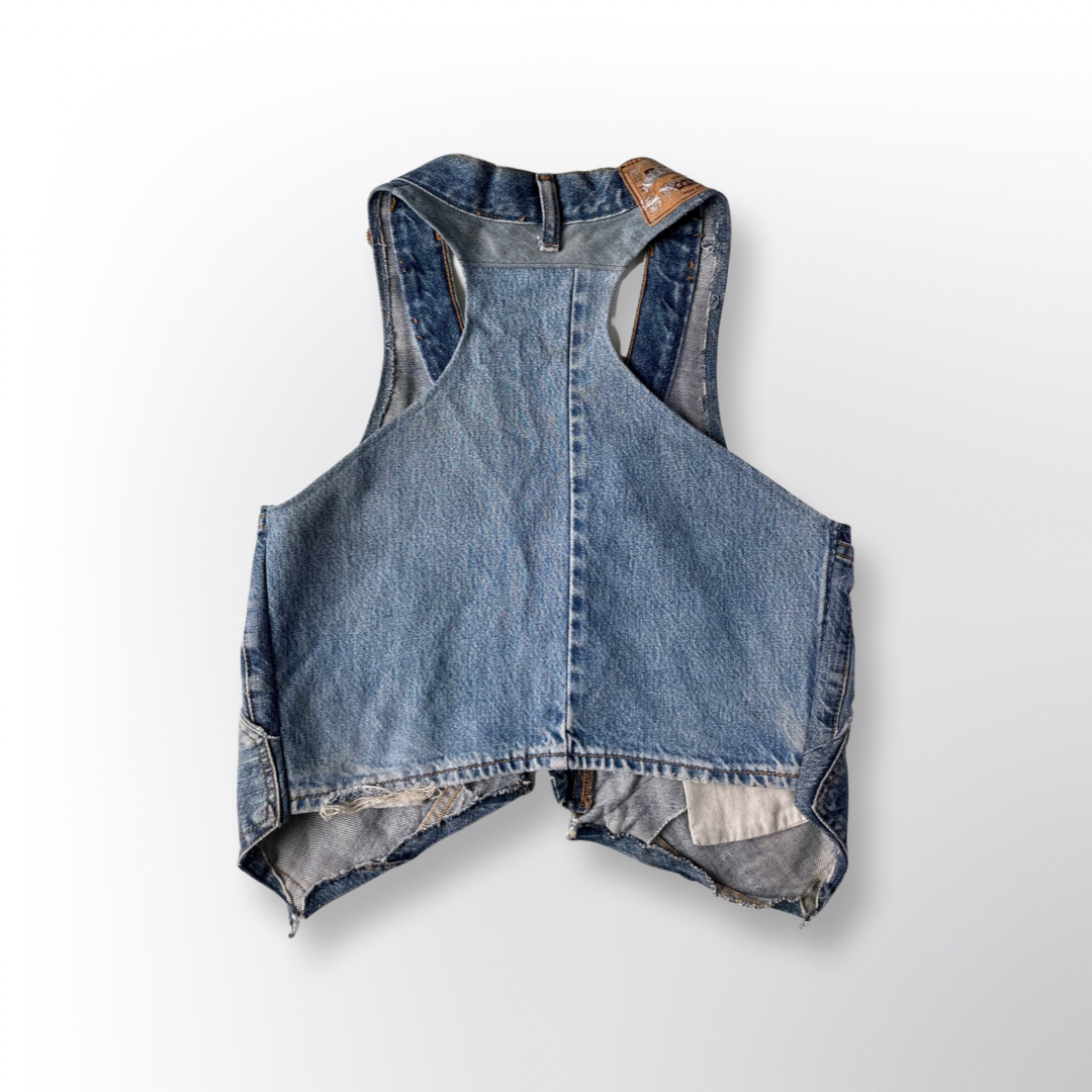 Denim vest