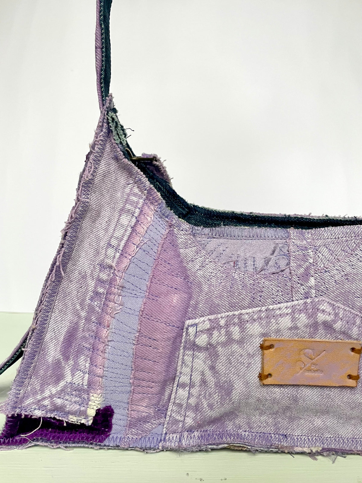 Baguette Bag Lilac denim