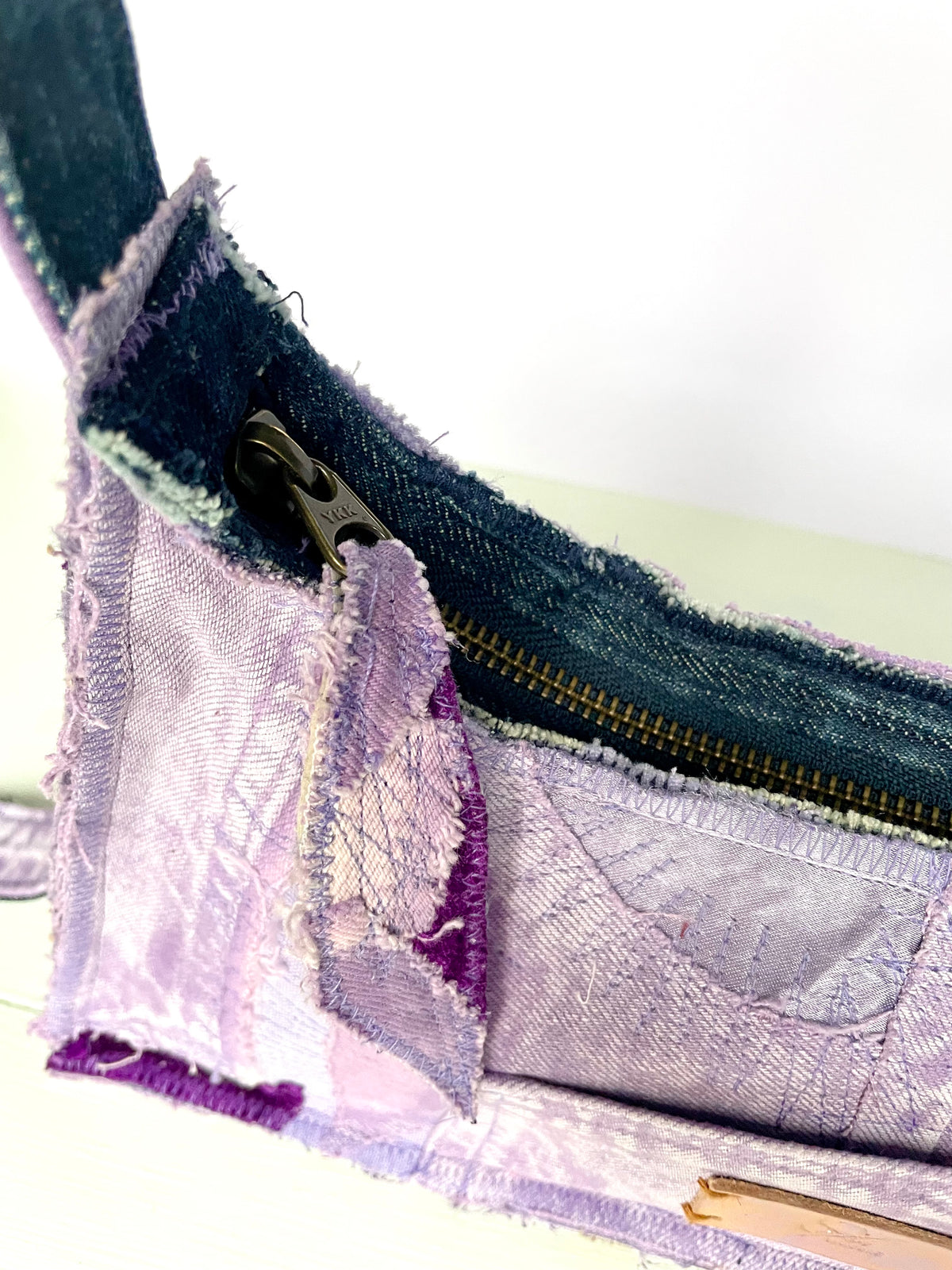Baguette Bag Lilac denim
