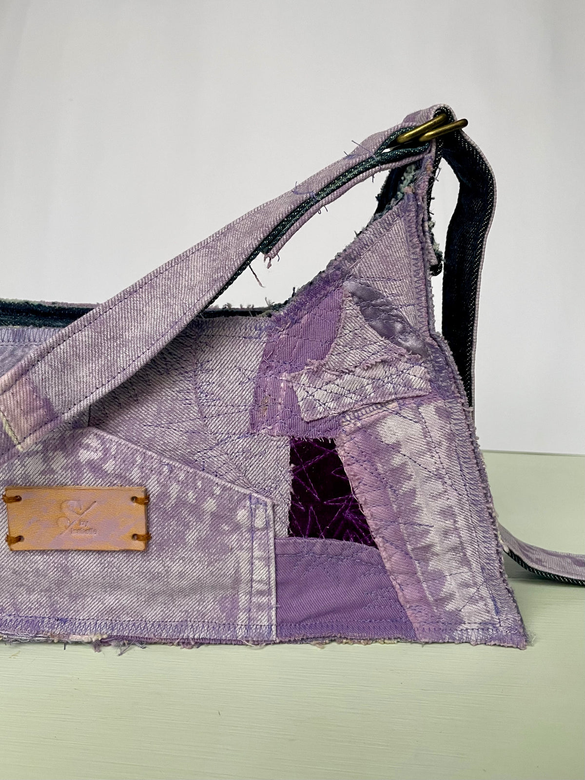 Baguette Bag Lilac denim