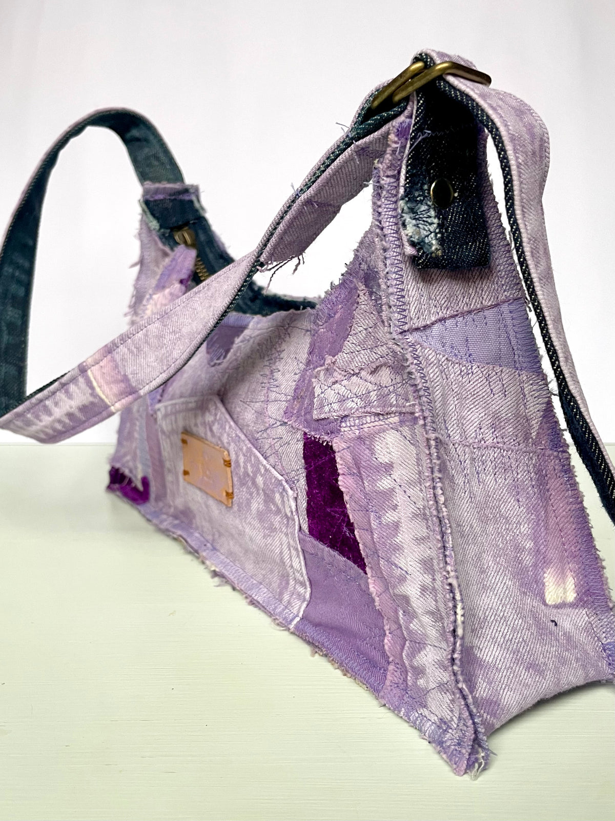 Baguette Bag Lilac denim