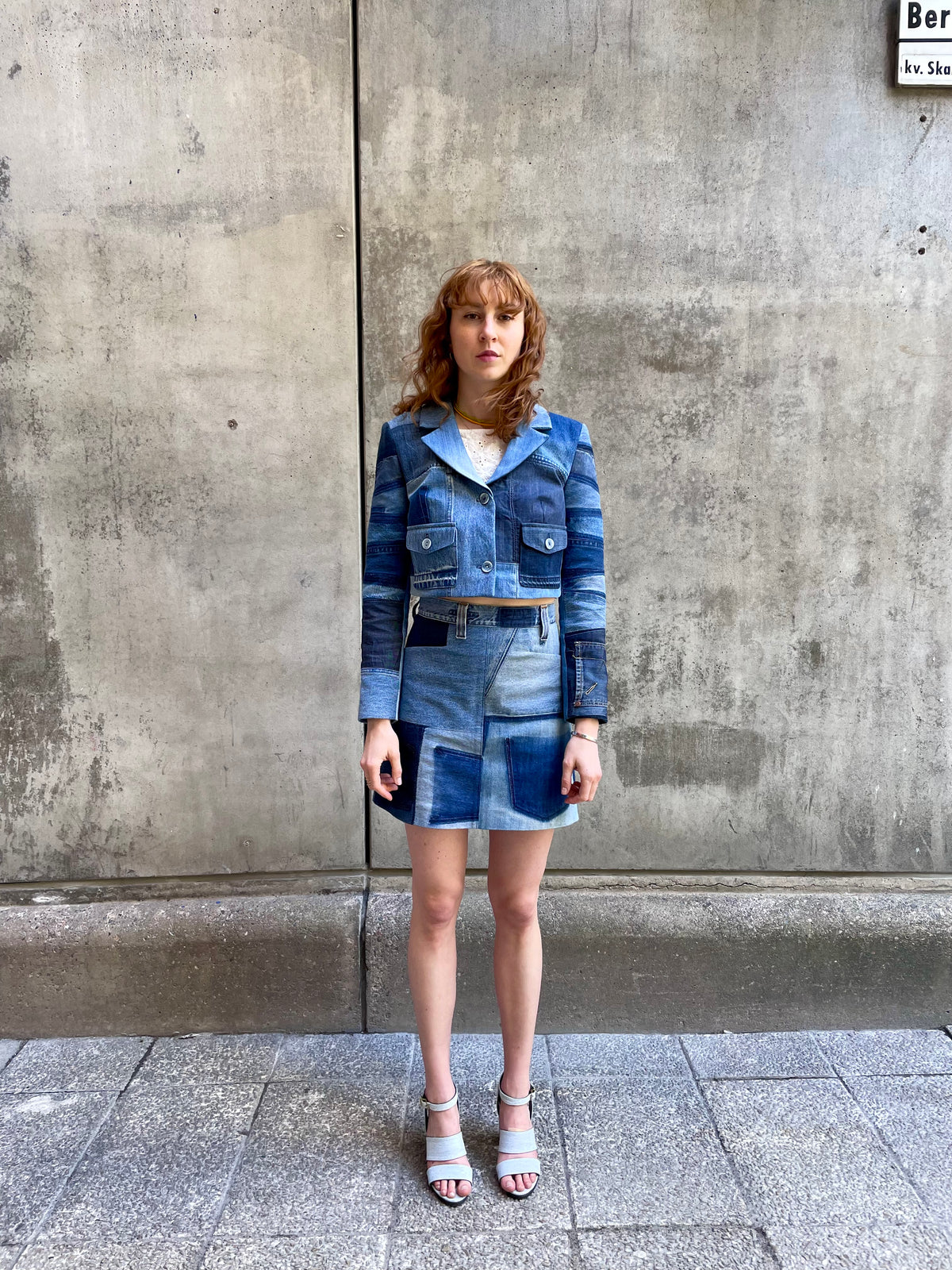 Anna Denim skirt
