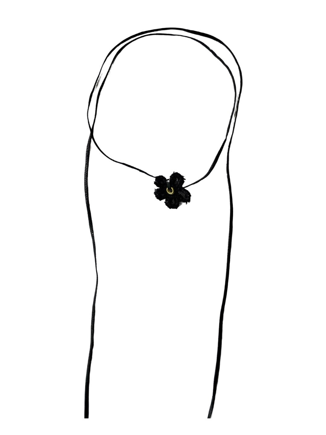 Choker necklace black