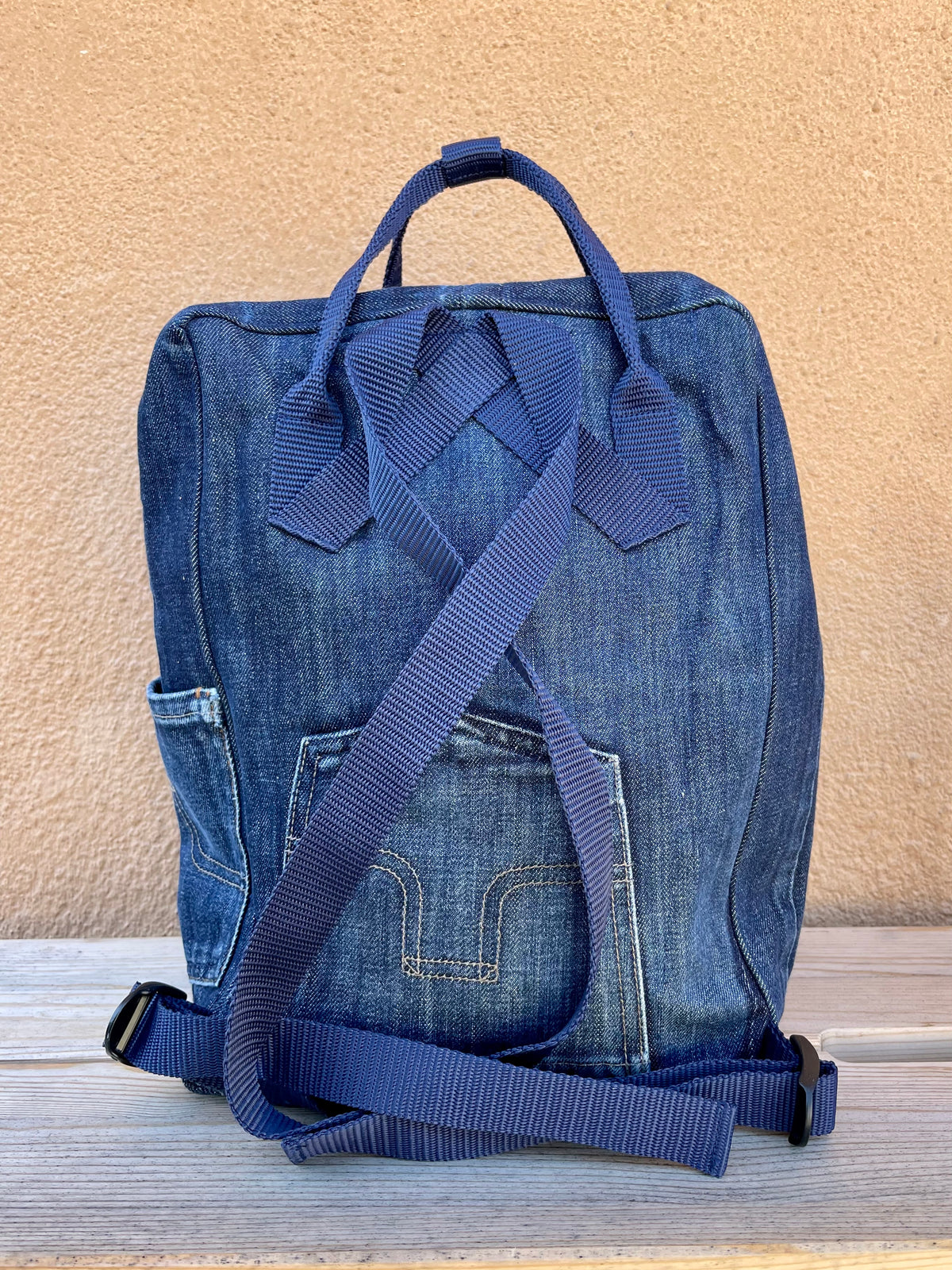 Denim Backpack