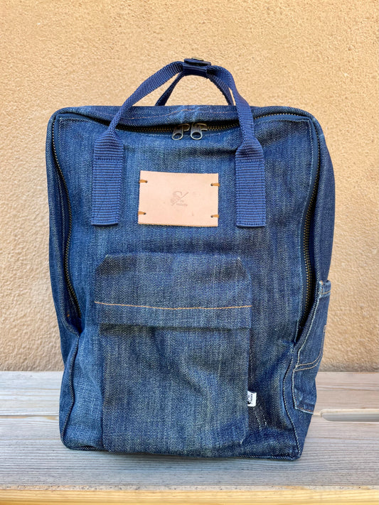 Denim Backpack