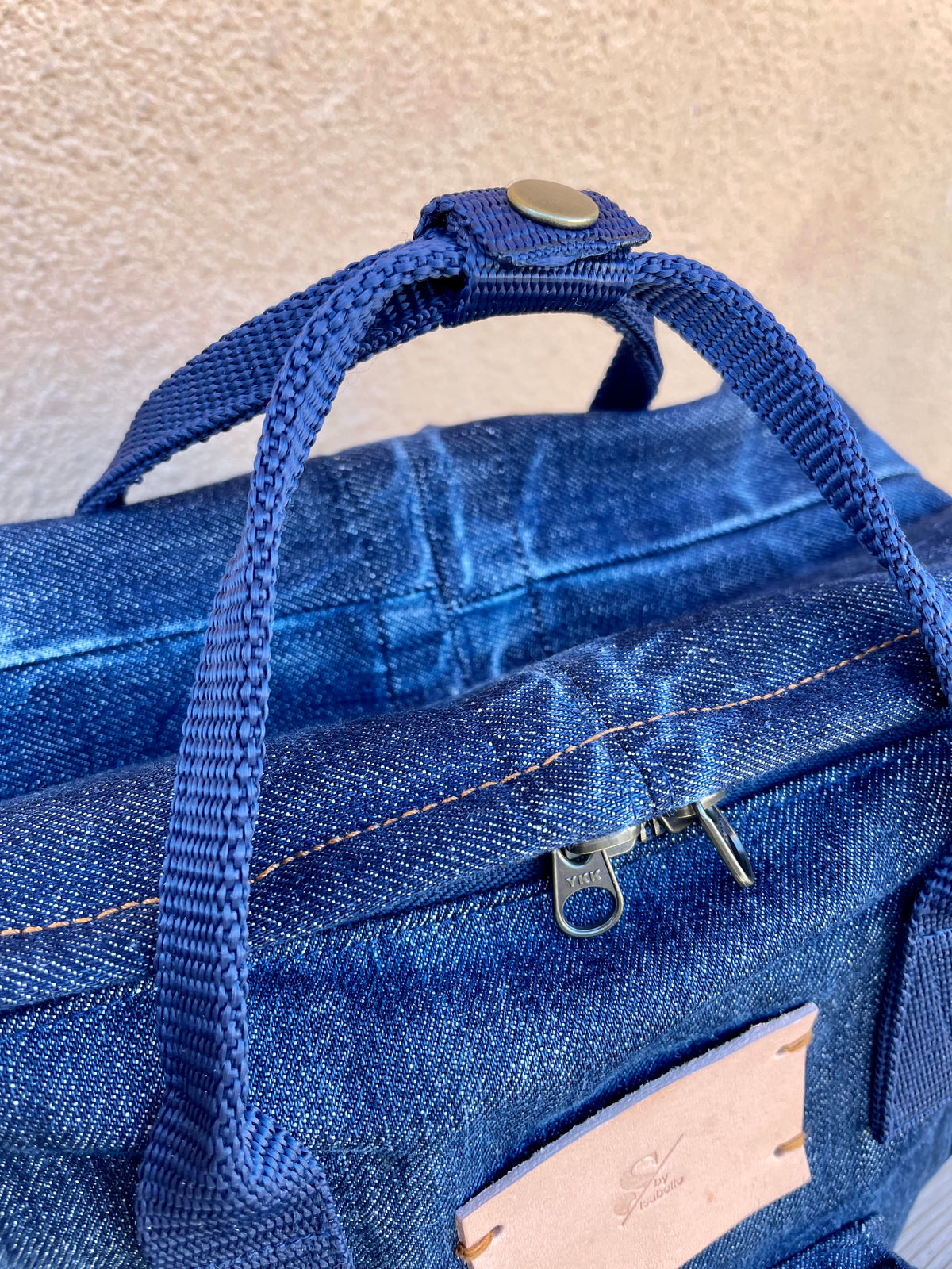 Denim Backpack