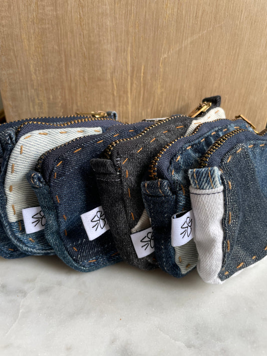 Mini zipper pouch